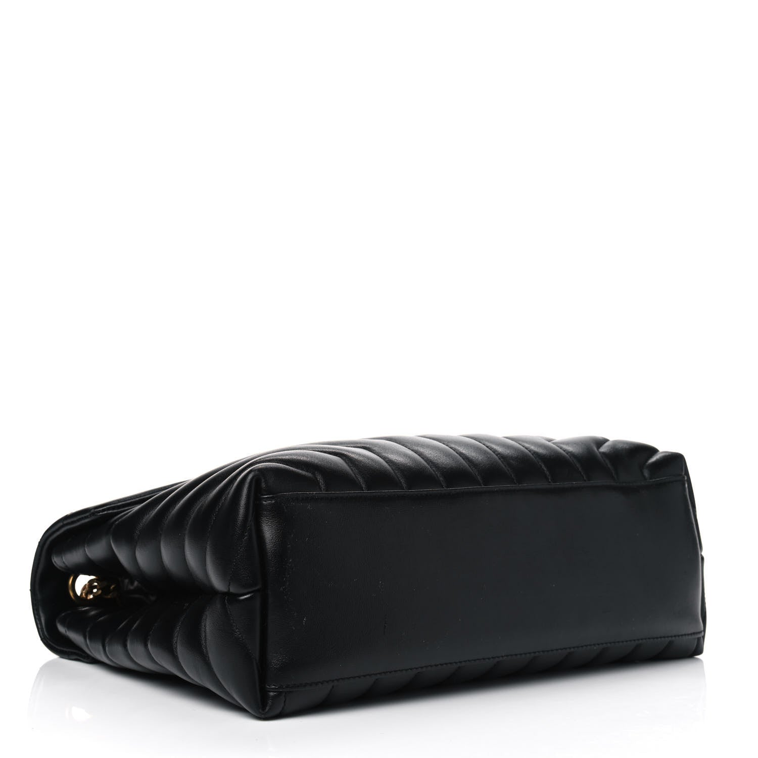 Saint Laurent Calfskin Y Quilted Monogram Medium Loulou Chain Satchel Black 3 of 6