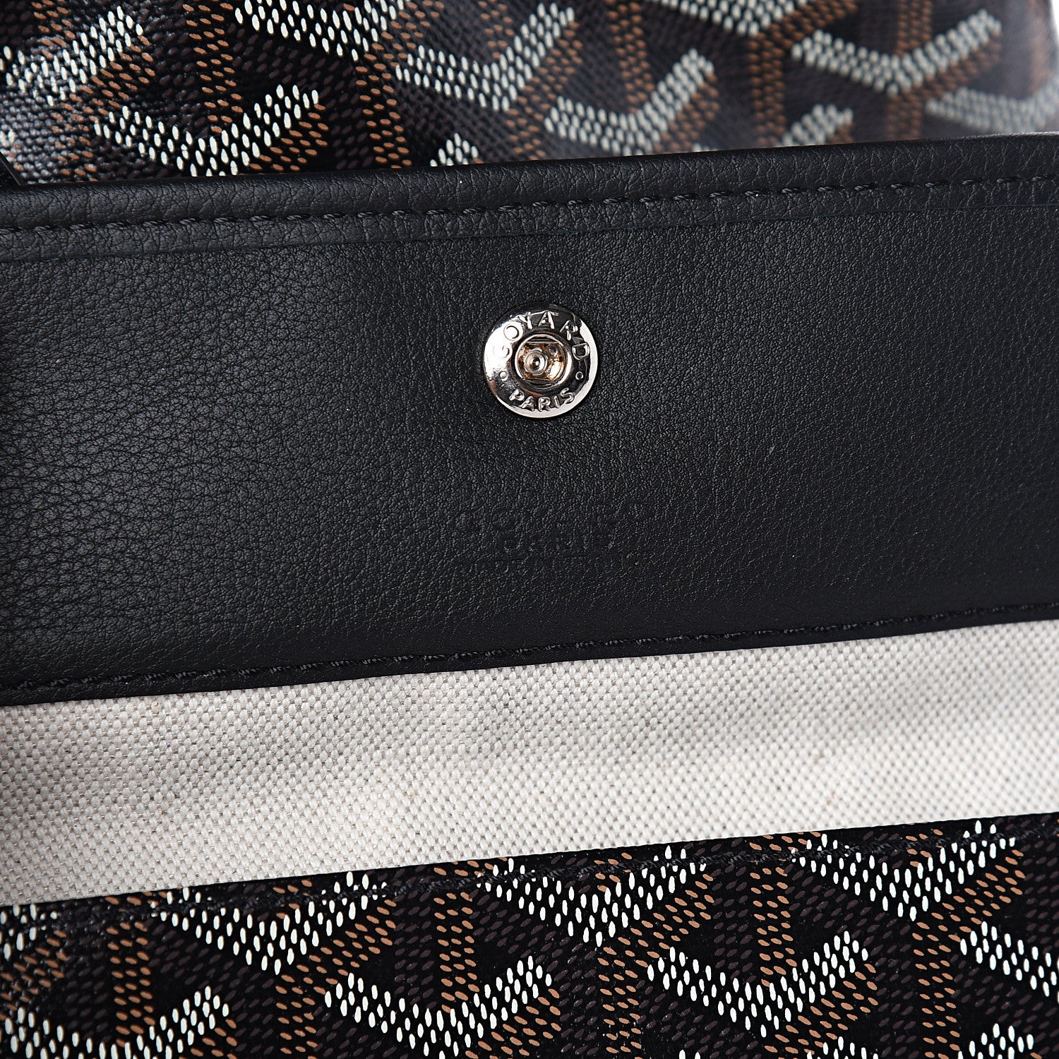 Goyard Goyardine Saint Louis PM Black 6 of 11