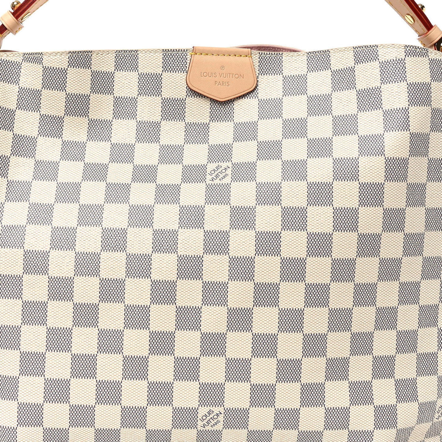 Damier Azur Graceful MM Rose Ballerine