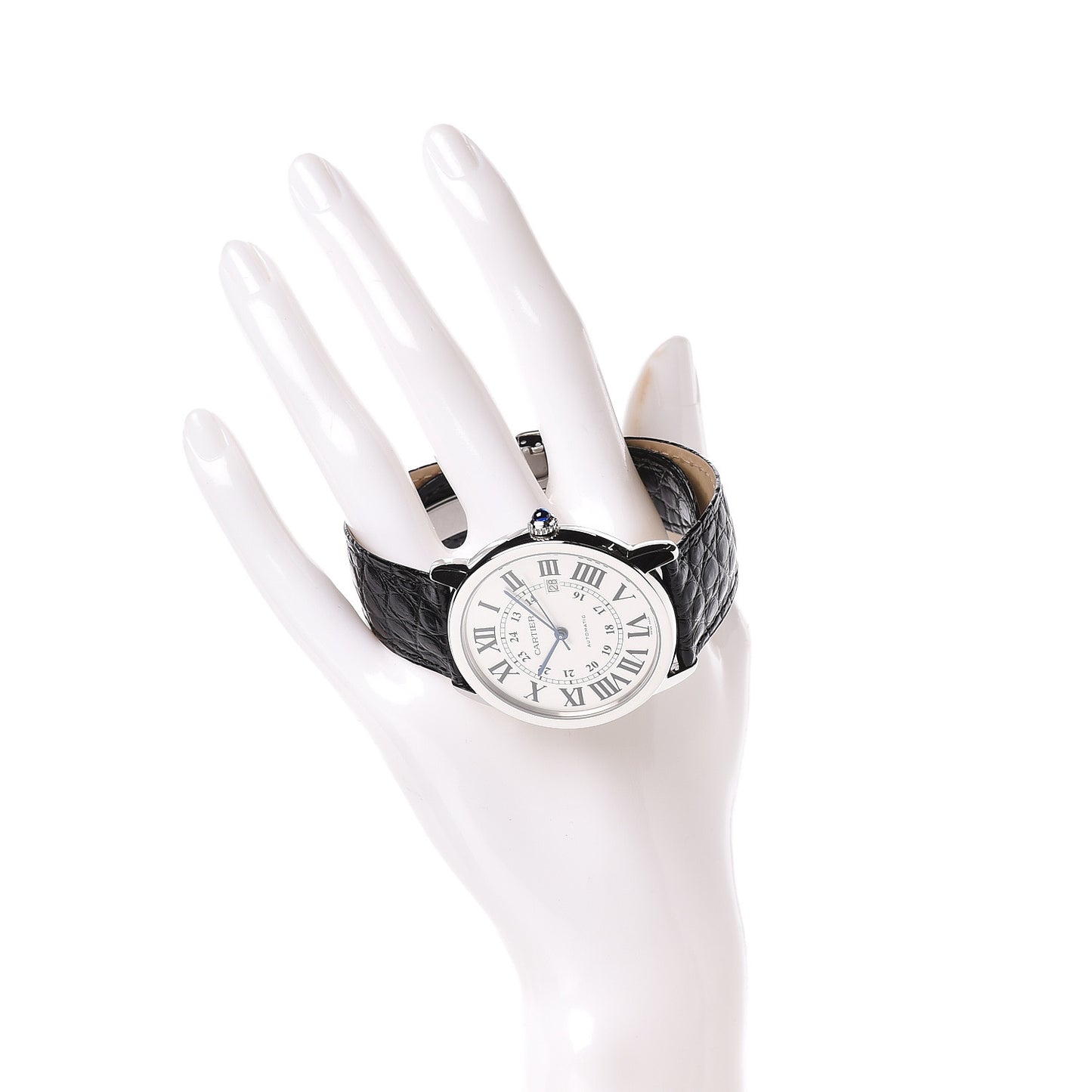 Stainless Steel Alligator 42mm Ronde Solo Automatic Watch