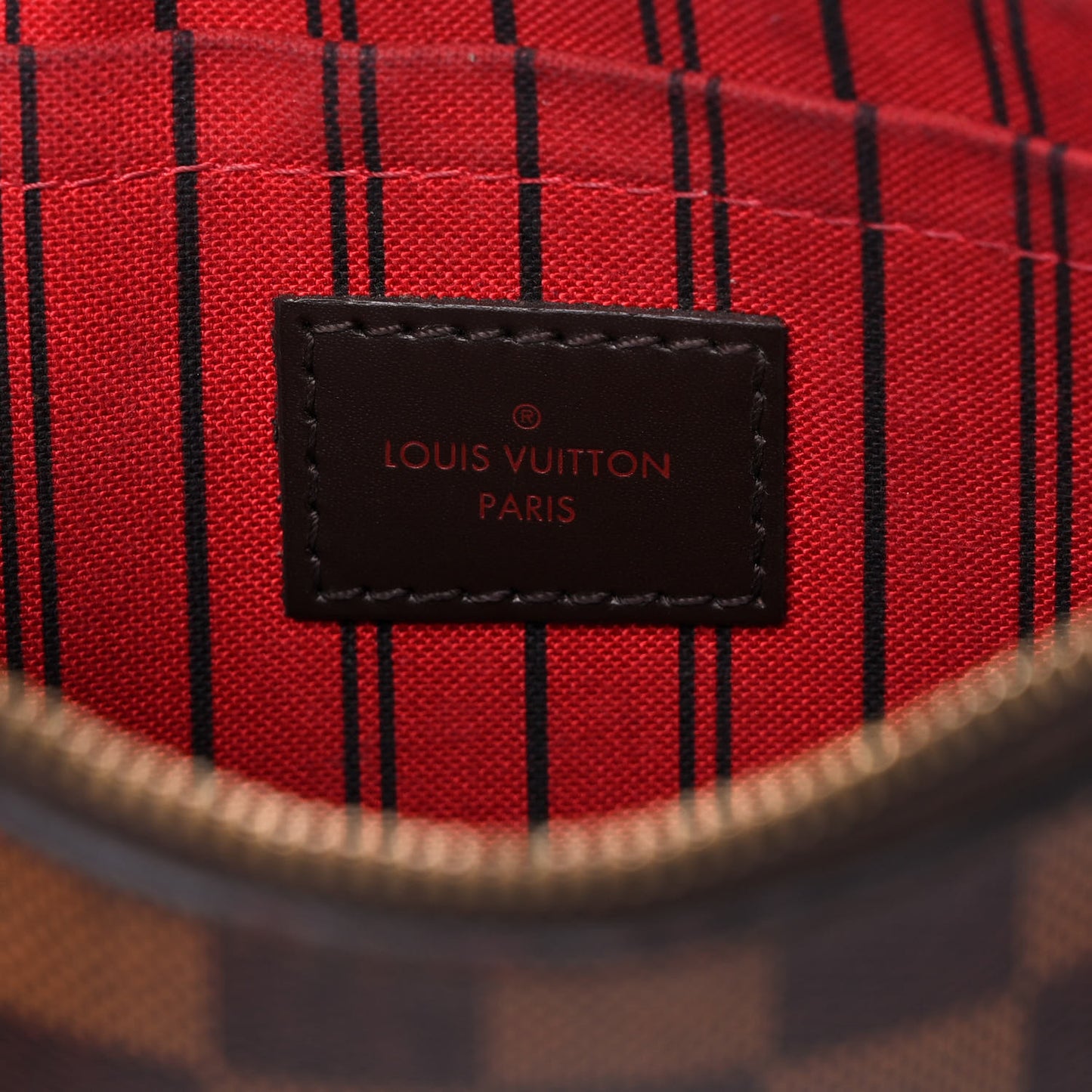 Damier Ebene Neverfull MM GM Pochette