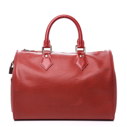 Louis Vuitton Epi Speedy 25 Rouge 1 of 13