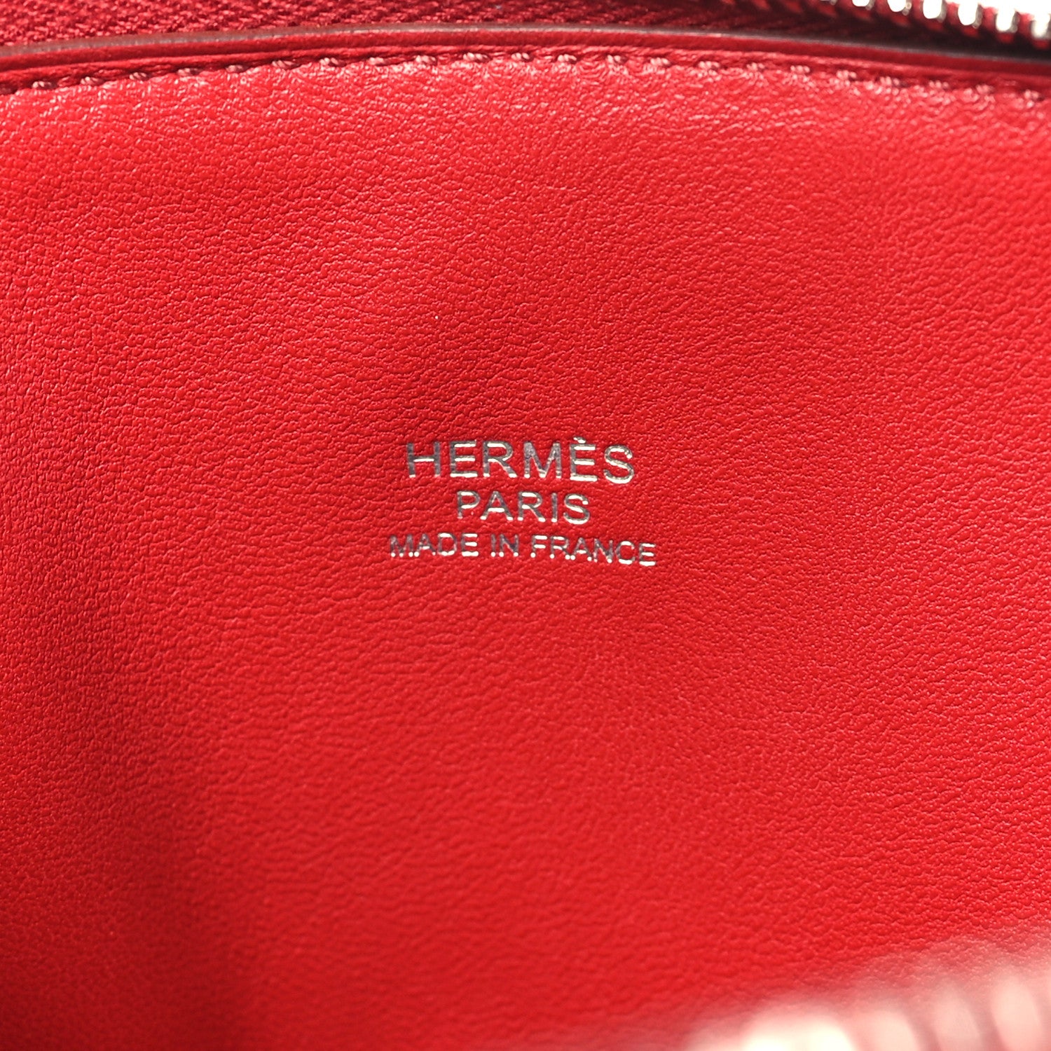 Hermes Taurillon Clemence Bolide 31 Rouge Garance 5 of 10