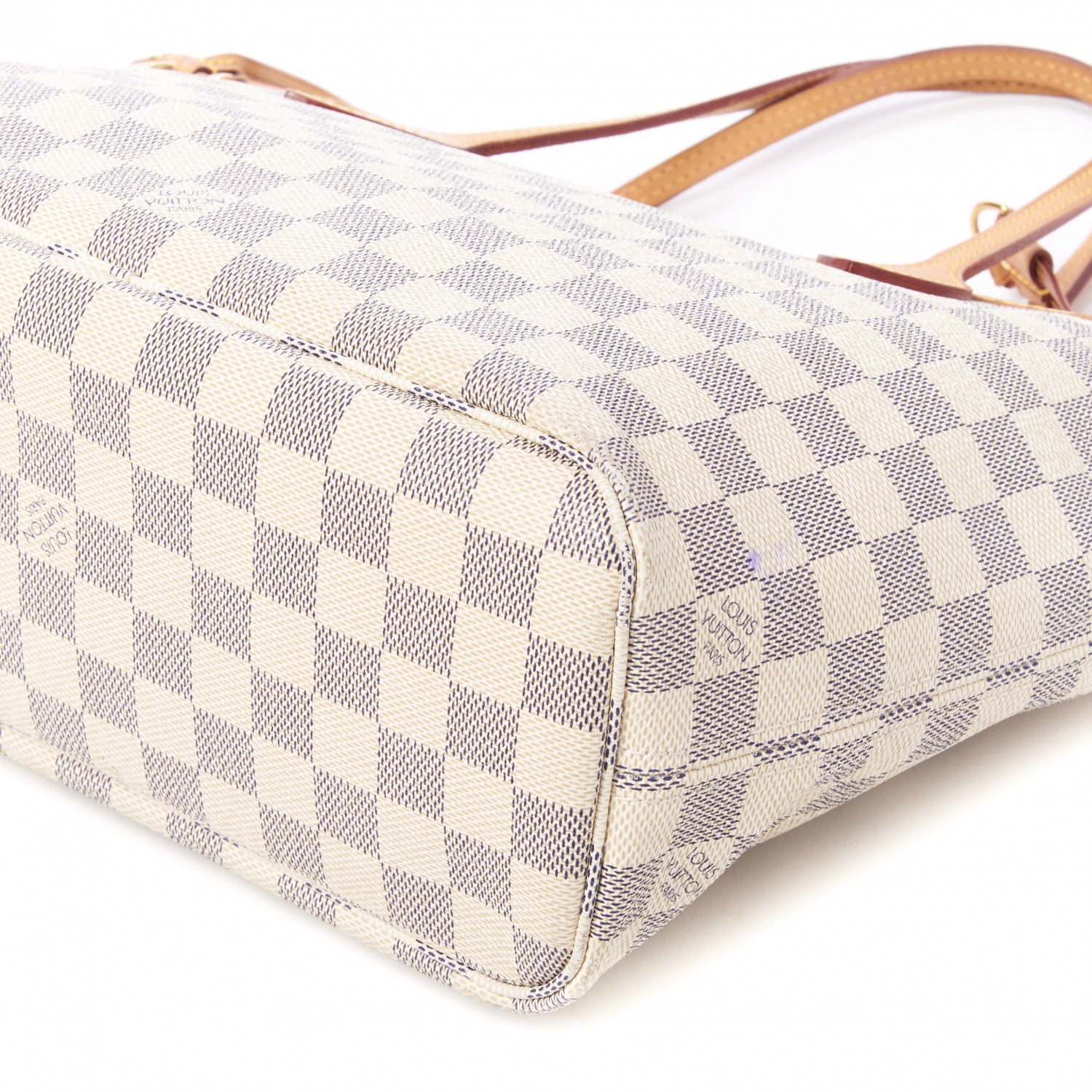 Louis Vuitton Damier Azur Neverfull PM 5 of 13