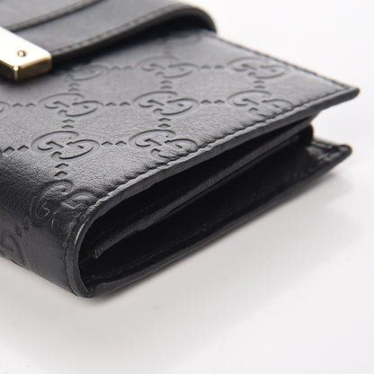 Gucci Guccissima Ladies Web Long Wallet Black 10 of 10