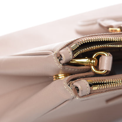 Prada Saffiano Medium Galleria Double Zip Tote Cammeo 12 of 24