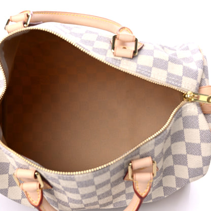 Louis Vuitton Damier Azur Speedy 30 6 of 13