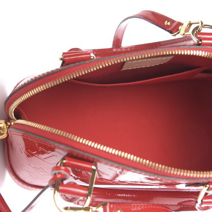 Louis Vuitton Vernis Alma BB Cherry 6 of 12