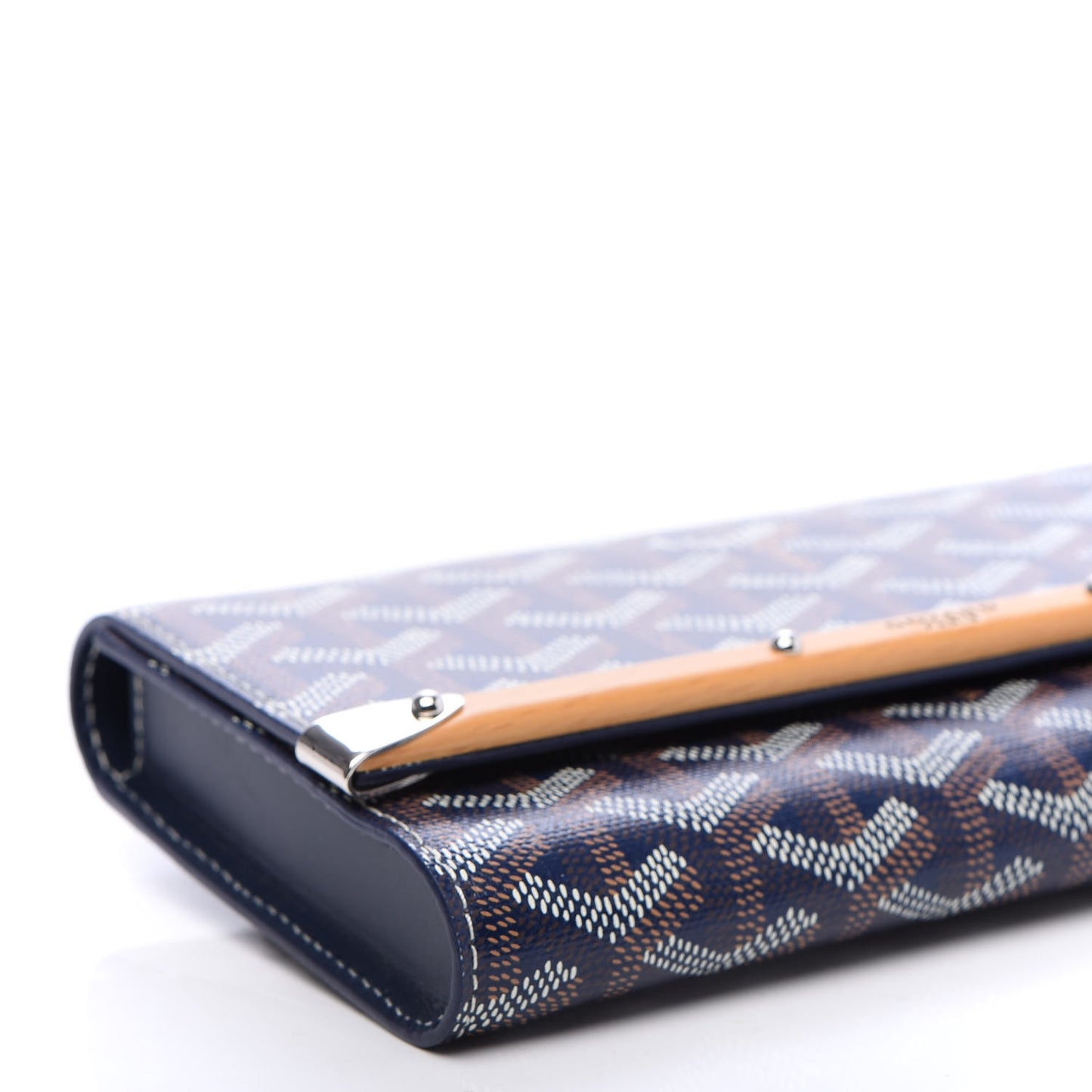 Goyardine Monte Carlo Mini Phone Case Navy
