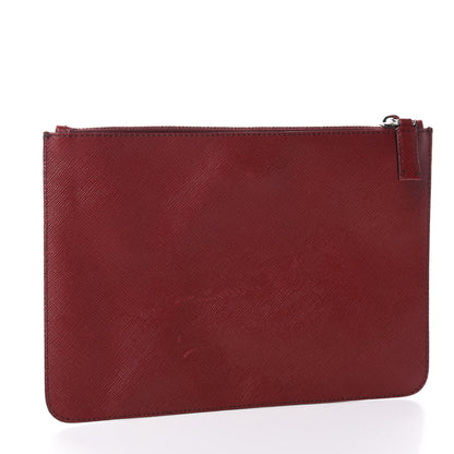 Prada Saffiano Portfolio Case Cherry 3 of 7