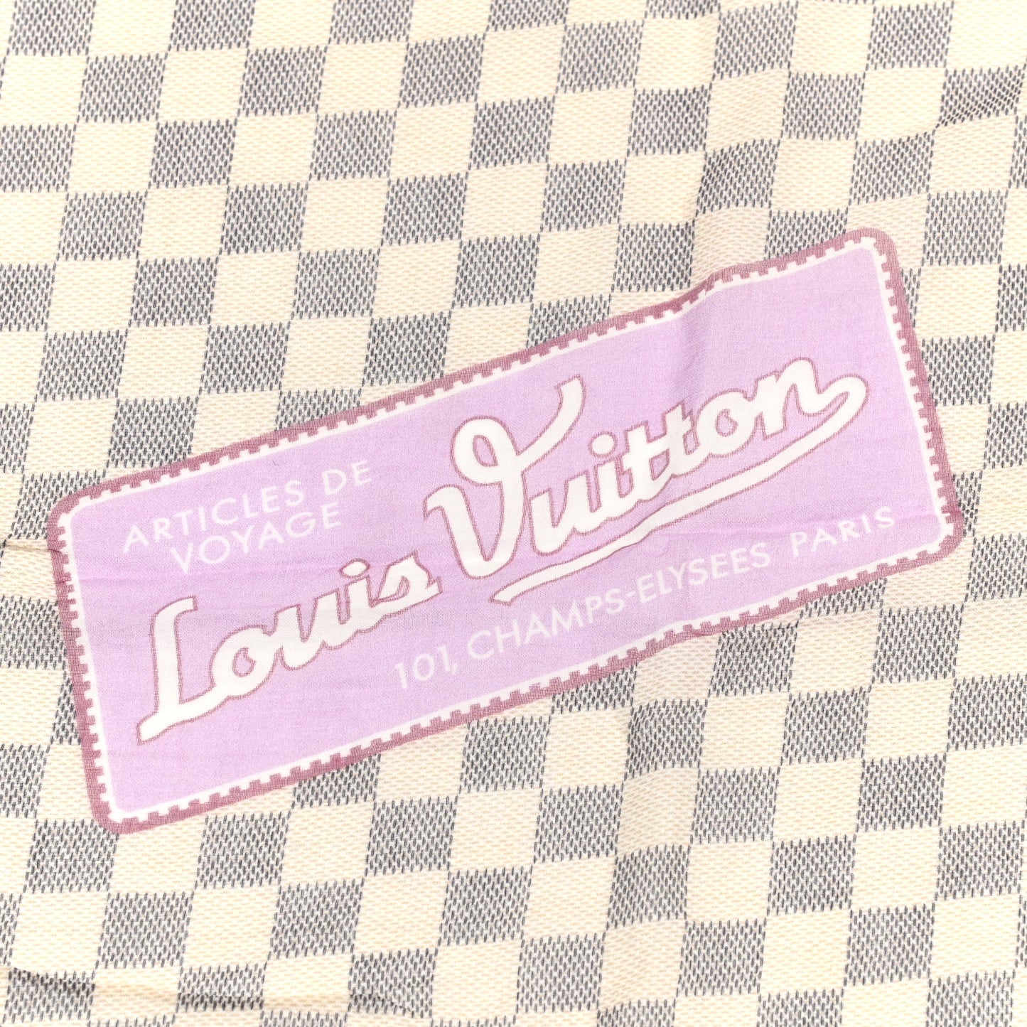 Cotton Damier Azur Summer Trunk Bandana Scarf