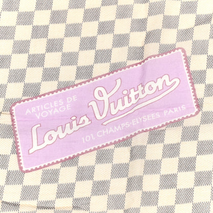 Louis Vuitton Cotton Damier Azur Summer Trunk Bandana Scarf 2 of 5