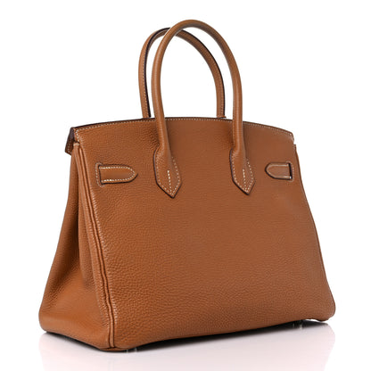 Hermes Togo Birkin 30 Gold 3 of 19