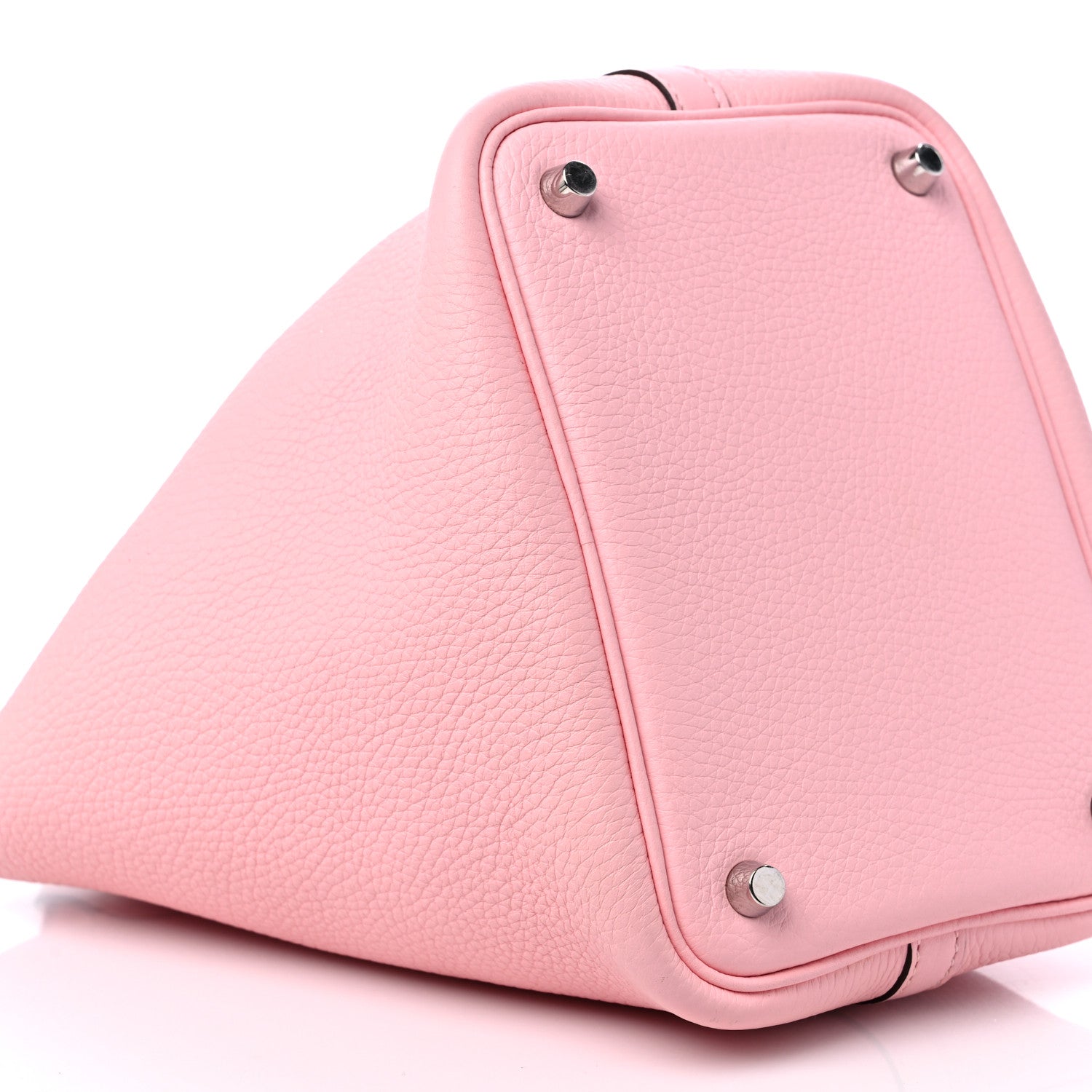 Hermes Taurillon Clemence Picotin Lock 18 PM Rose Sakura 8 of 12