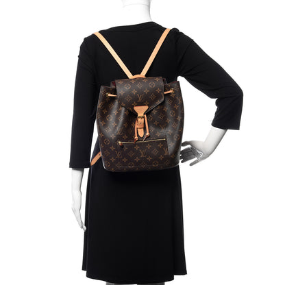 Louis Vuitton Monogram Montsouris NM Backpack 2 of 10