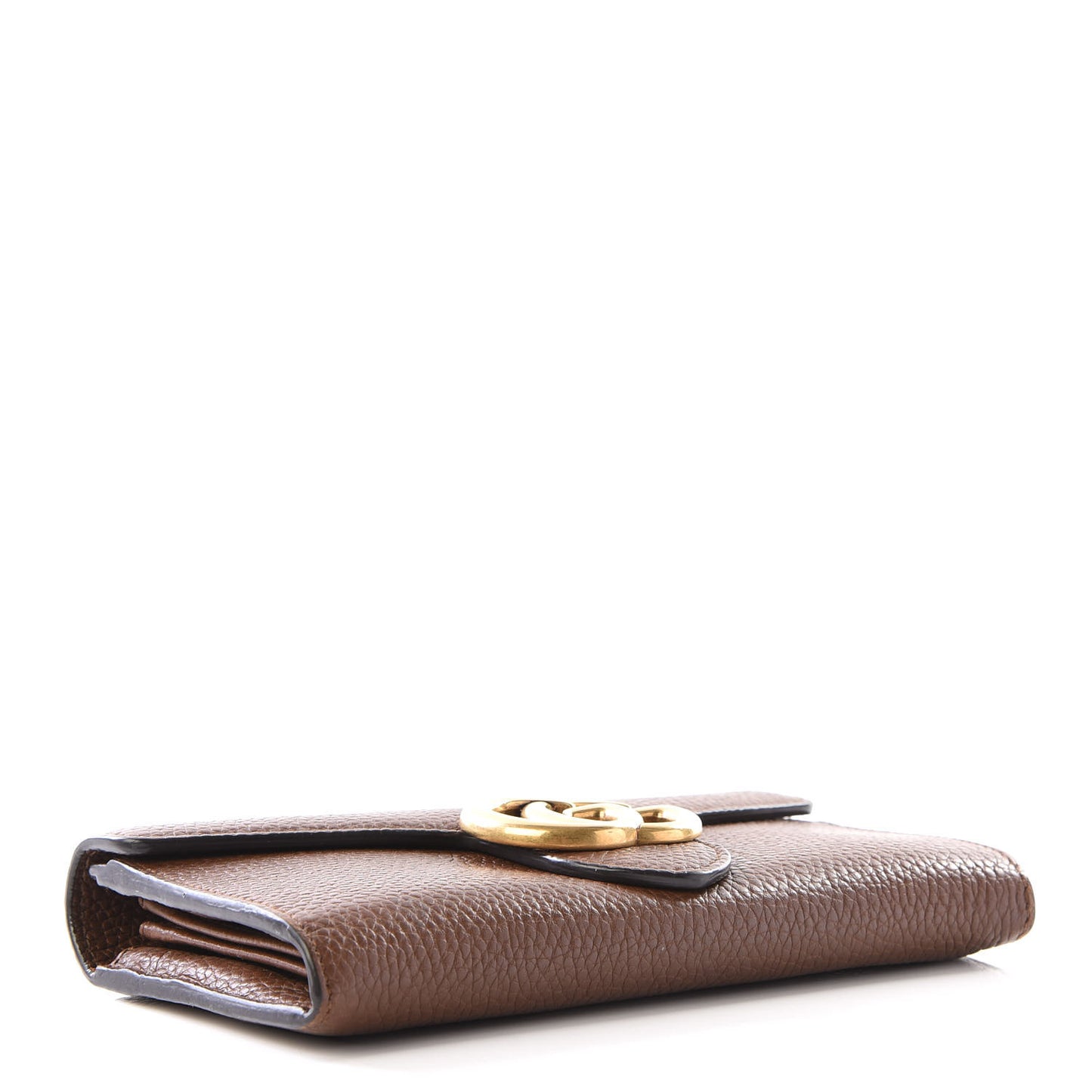 Cellarius Calfskin GG Marmont Continental Wallet Nut Brown