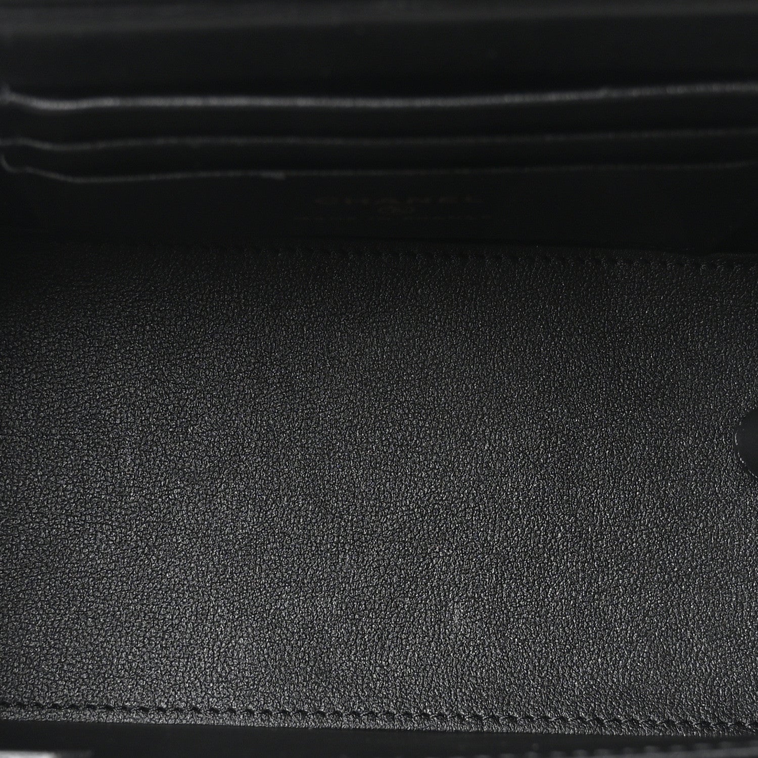 Chanel Patent Quilted Pick Me Up Vanity Case Black 4 of 9