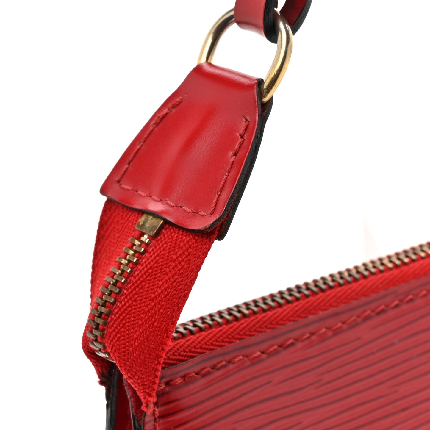 Epi Pochette Accessories 24 Red