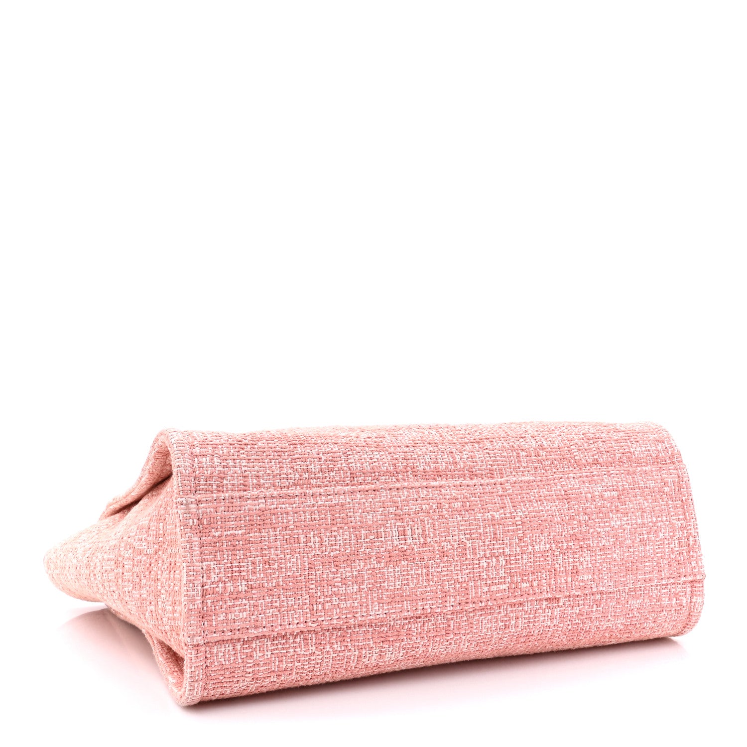 Chanel Lurex Boucle Small Deauville Tote Pink 4 of 10