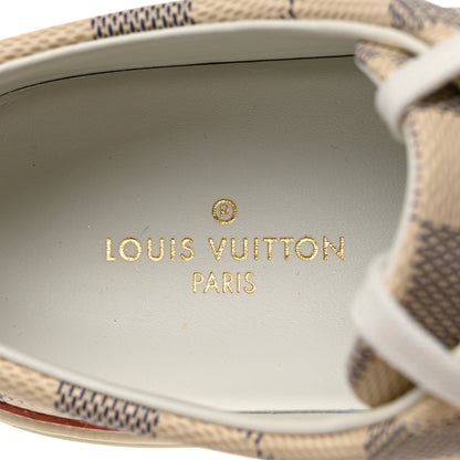 Louis Vuitton Damier Azur Stellar Sneakers 39 Rose Ballerine 7 of 9