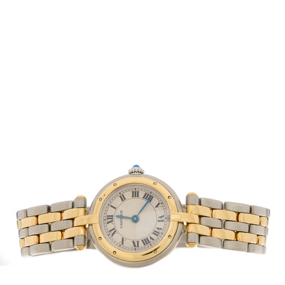 Cartier Stainless Steel 18K Yellow Gold 24mm Panthere Vendome Quartz Watch 2 of 4