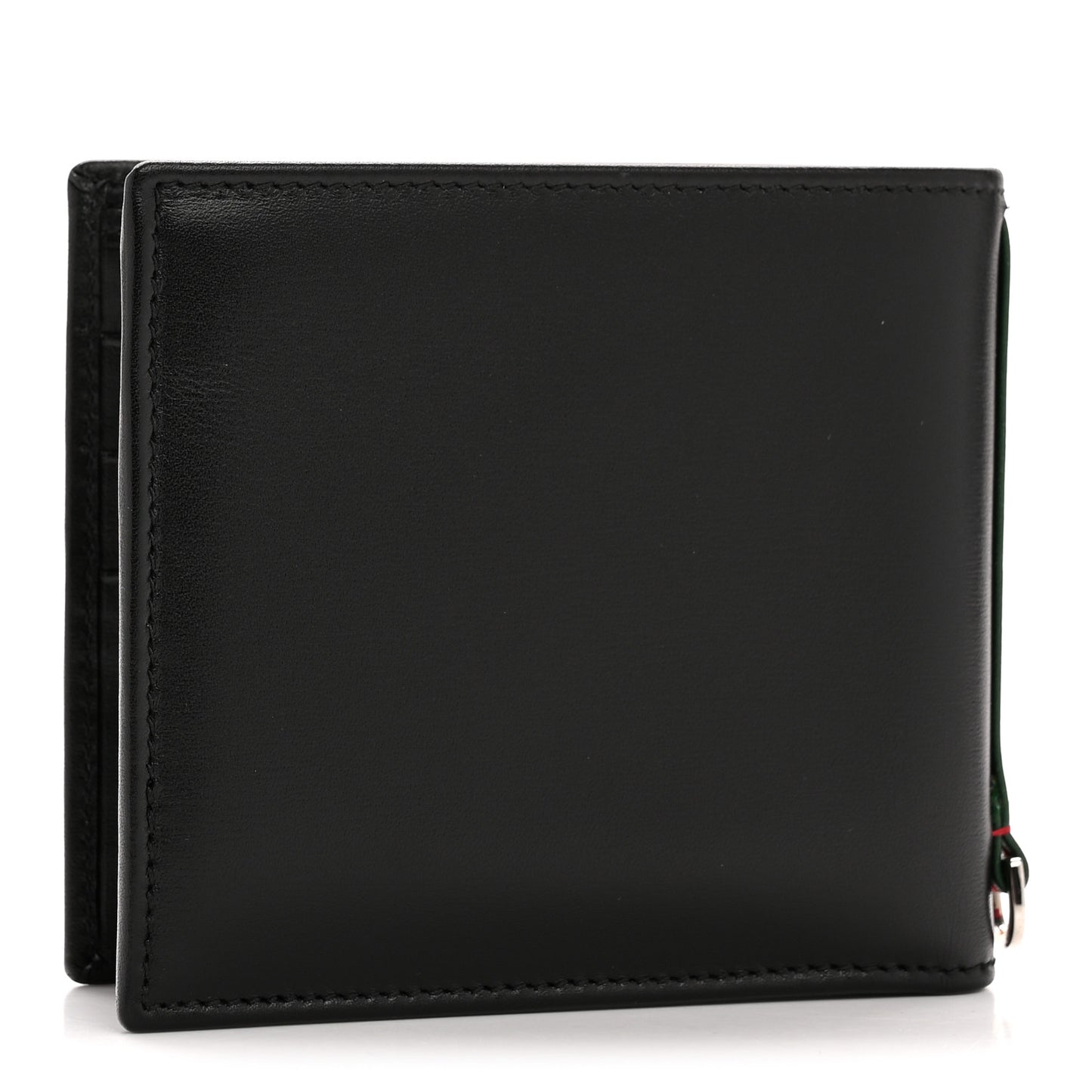 Calfskin Abbey Men's Wallet Black