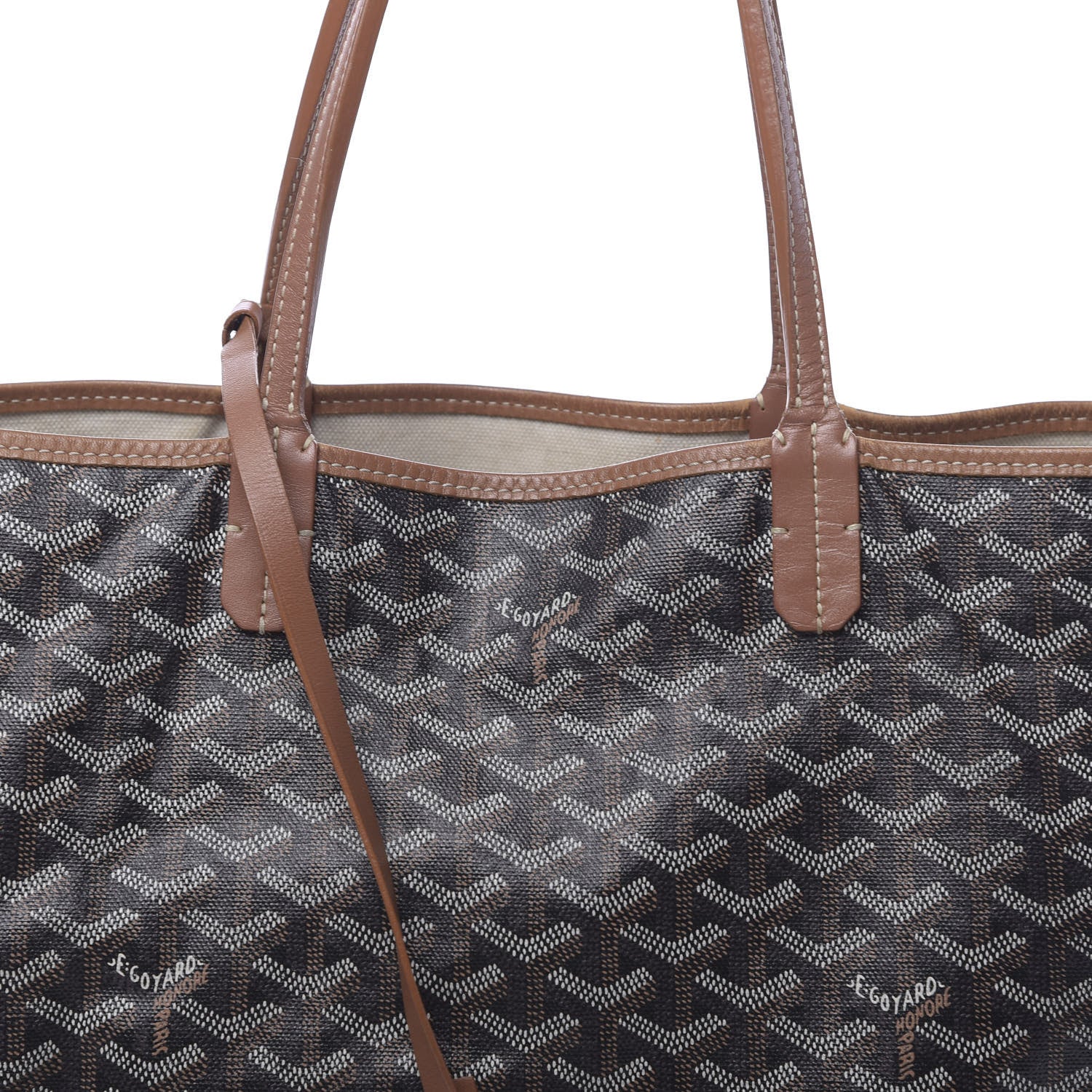 Goyard Goyardine Saint Louis PM Black Gold 16 of 18