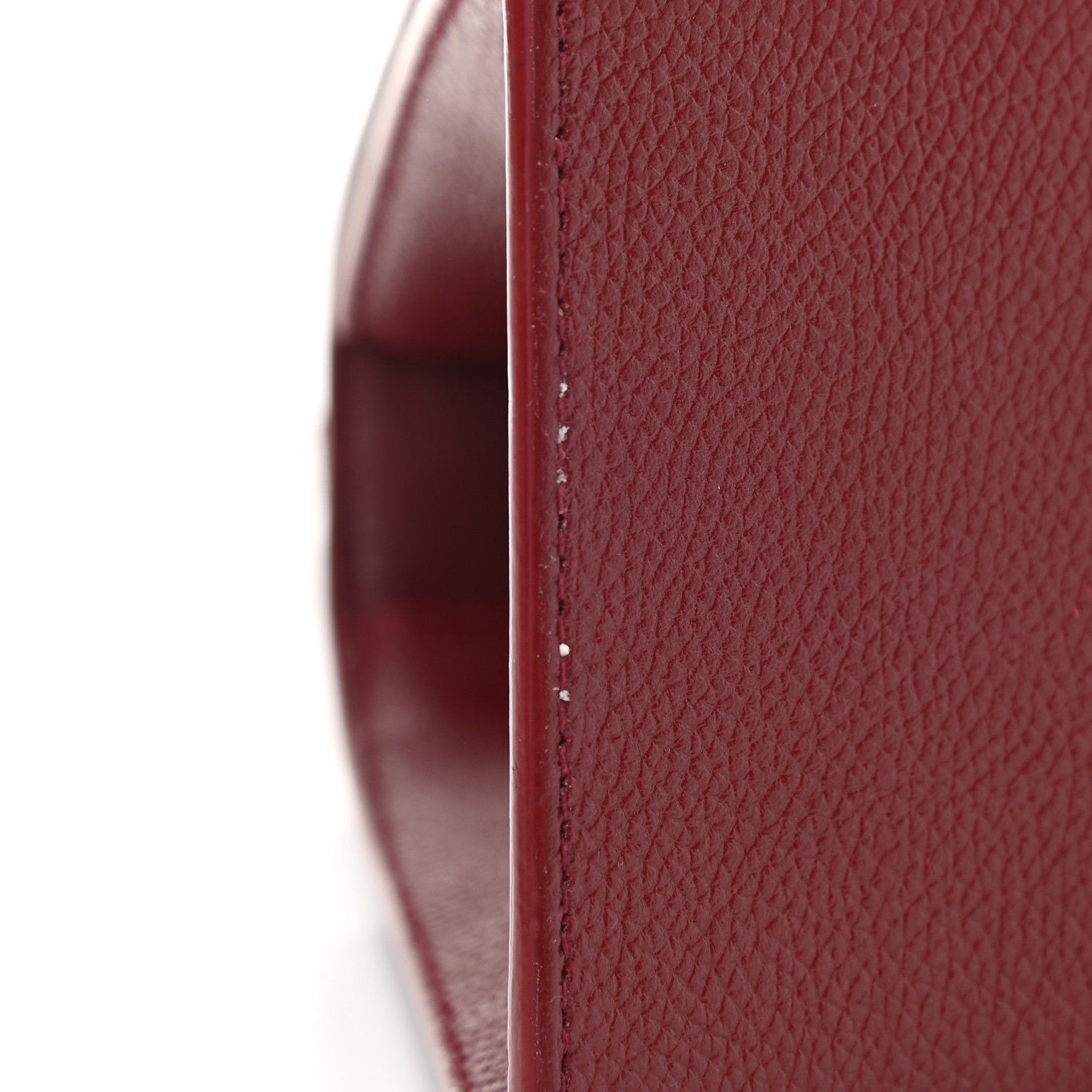 Balenciaga Grained Calfskin Small Hourglass Top Handle Bag Dark Red 10 of 10