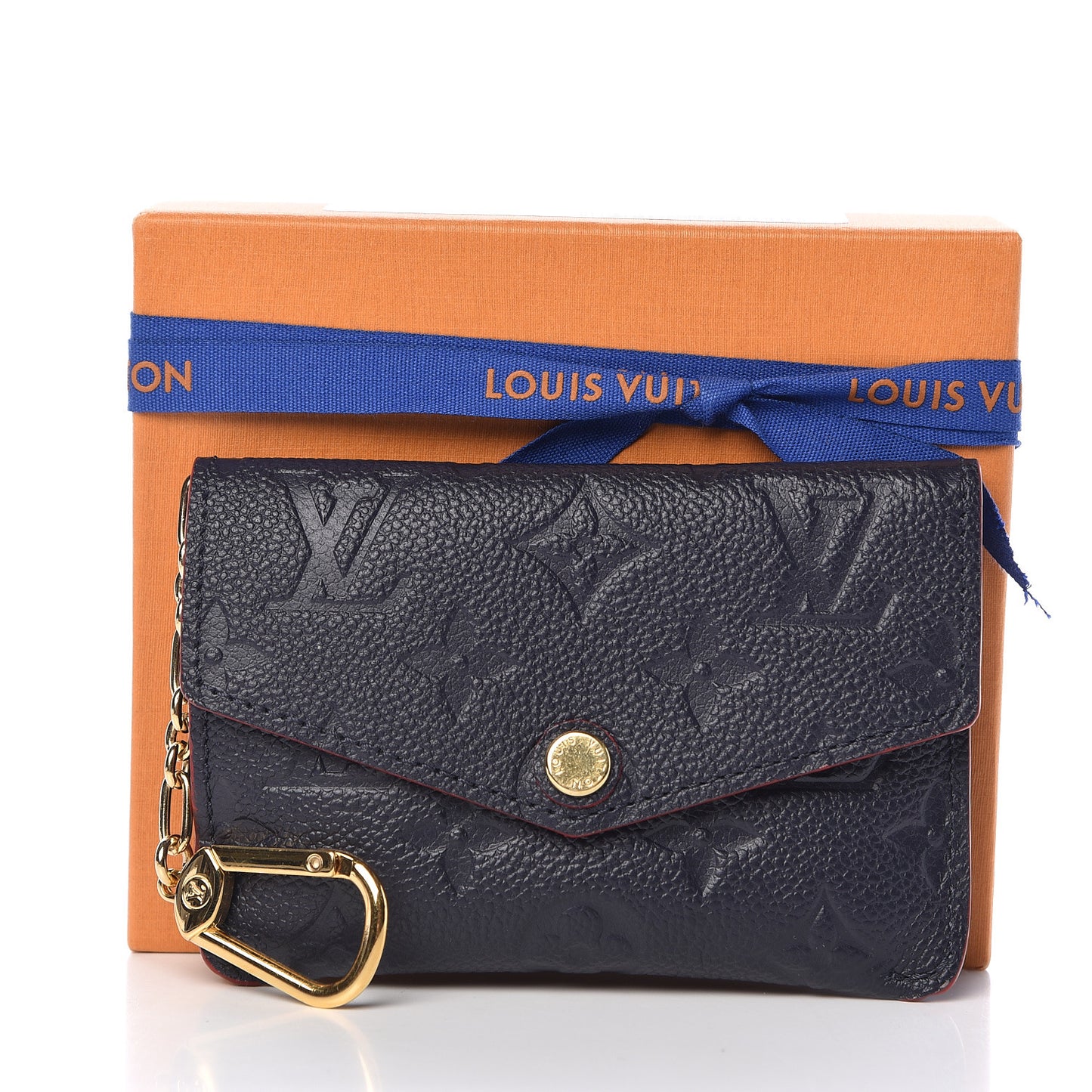 Empreinte Key Pouch Marine Rouge