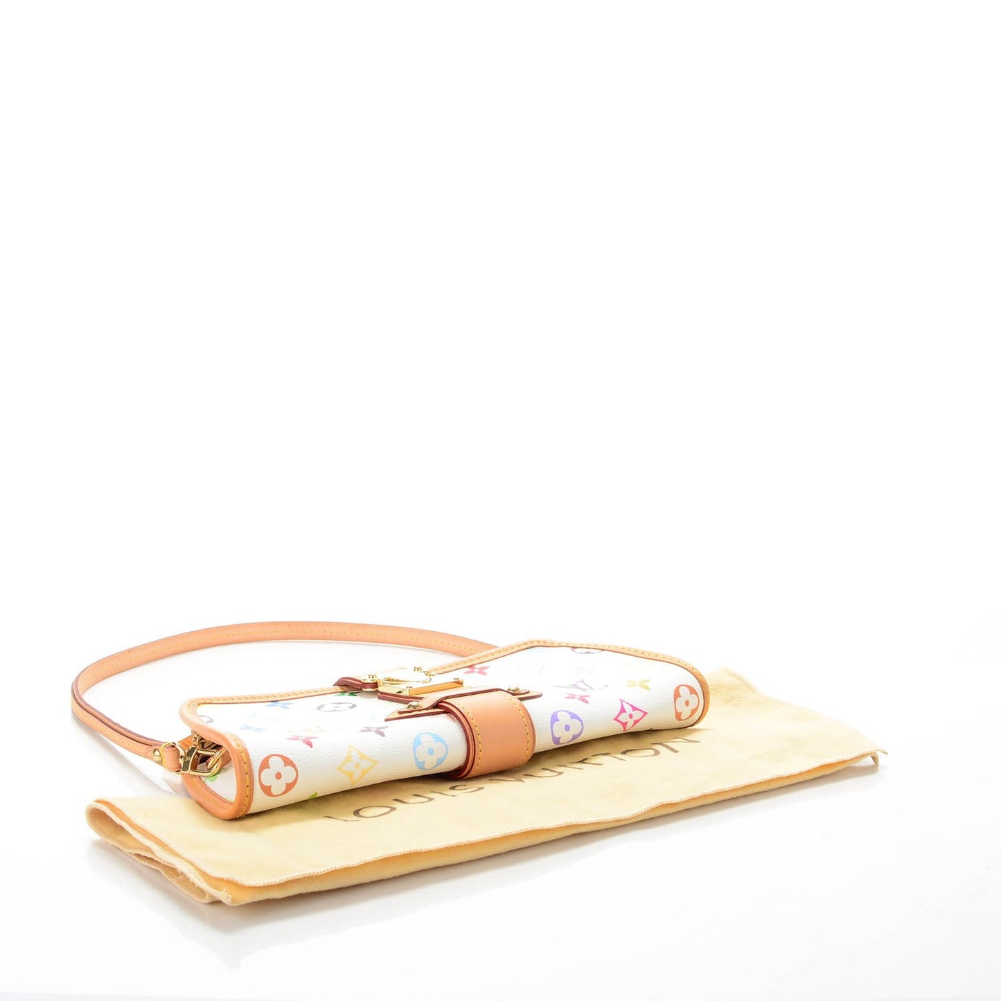 Monogram Multicolor Shirley White