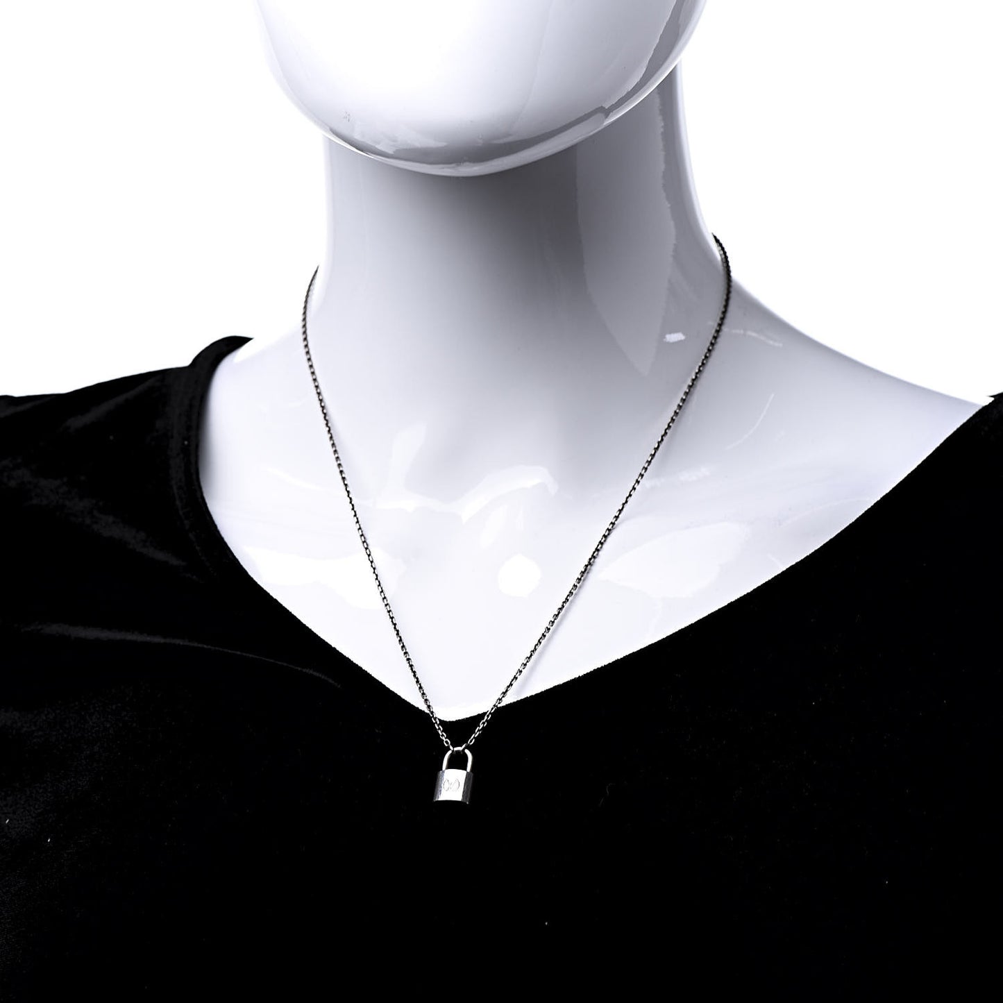 Sterling Silver Lockit Necklace