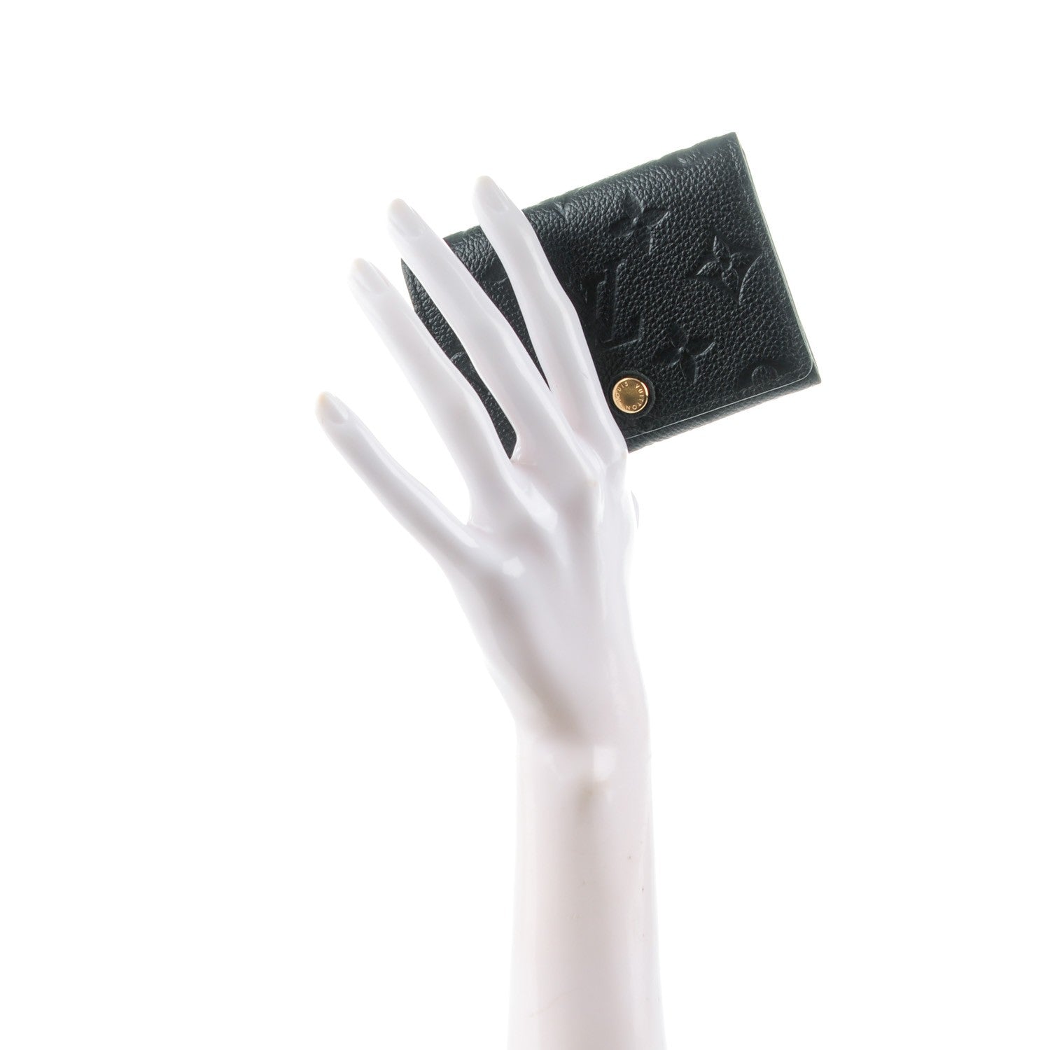 Louis Vuitton Empreinte Business Card Holder Black 2 of 7