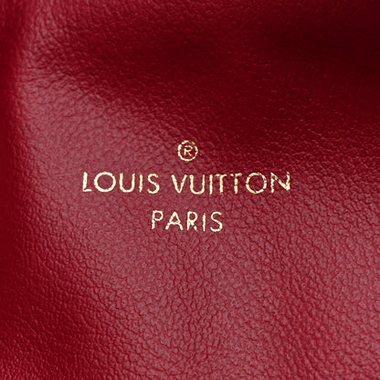 Louis Vuitton Monogram Felicie Chain Wallet Zippered Insert Fuchsia 6 of 6