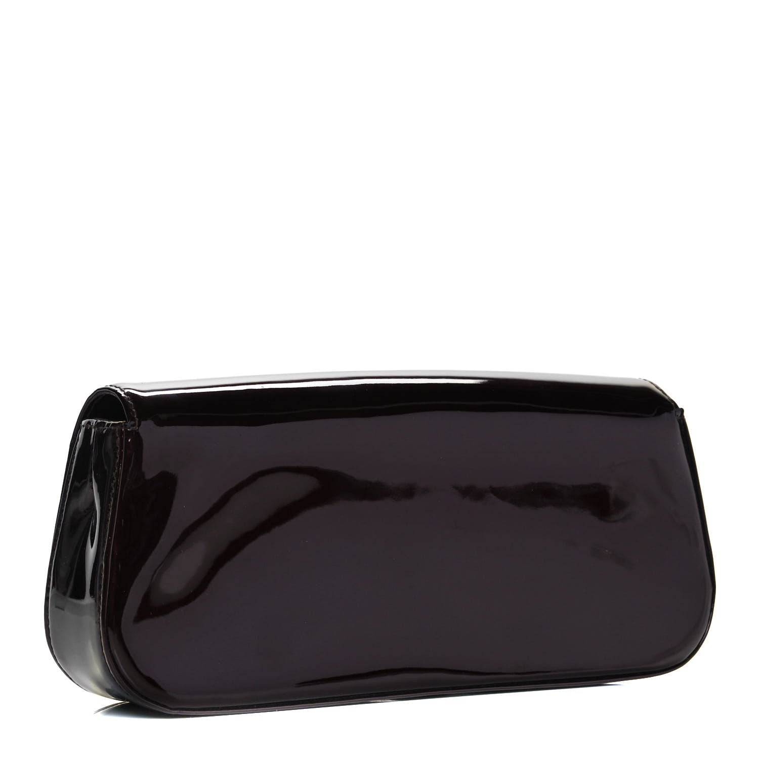 Louis Vuitton Patent Sobe Clutch Amarante 3 of 9