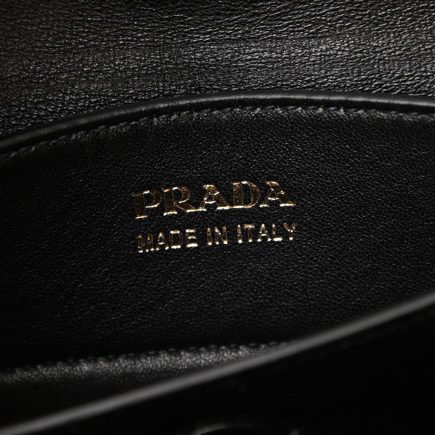 Saffiano Cuir Small Double Bag Cammeo Black