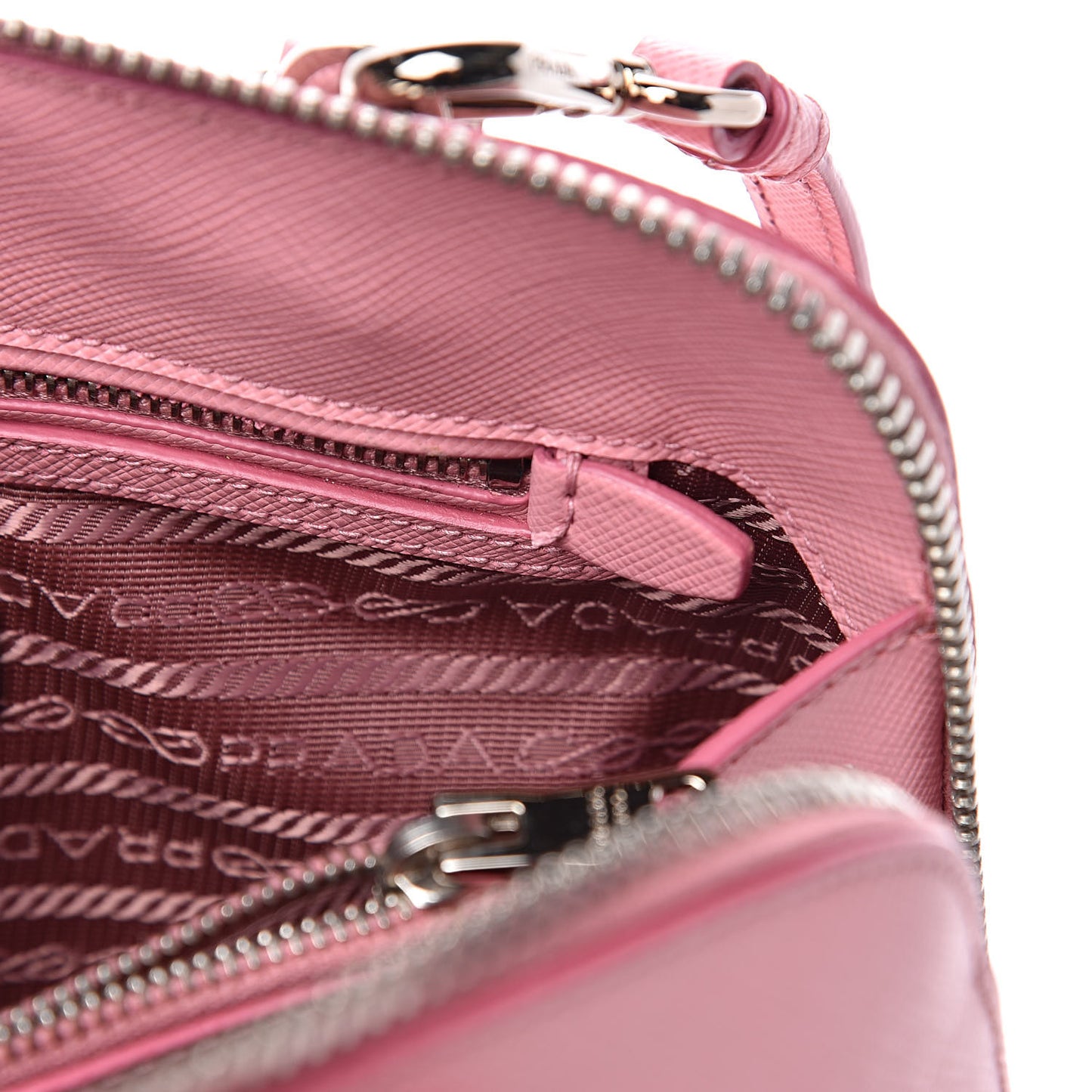 Saffiano Lux Mini Promenade Tote Petalo