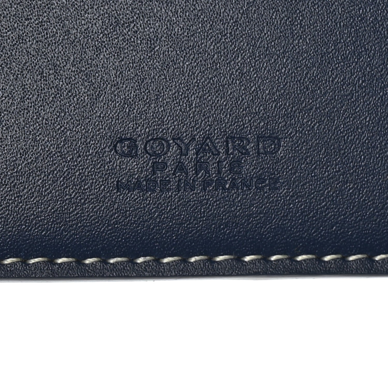 Goyard Goyardine Grenelle Passport Wallet Navy 6 of 6