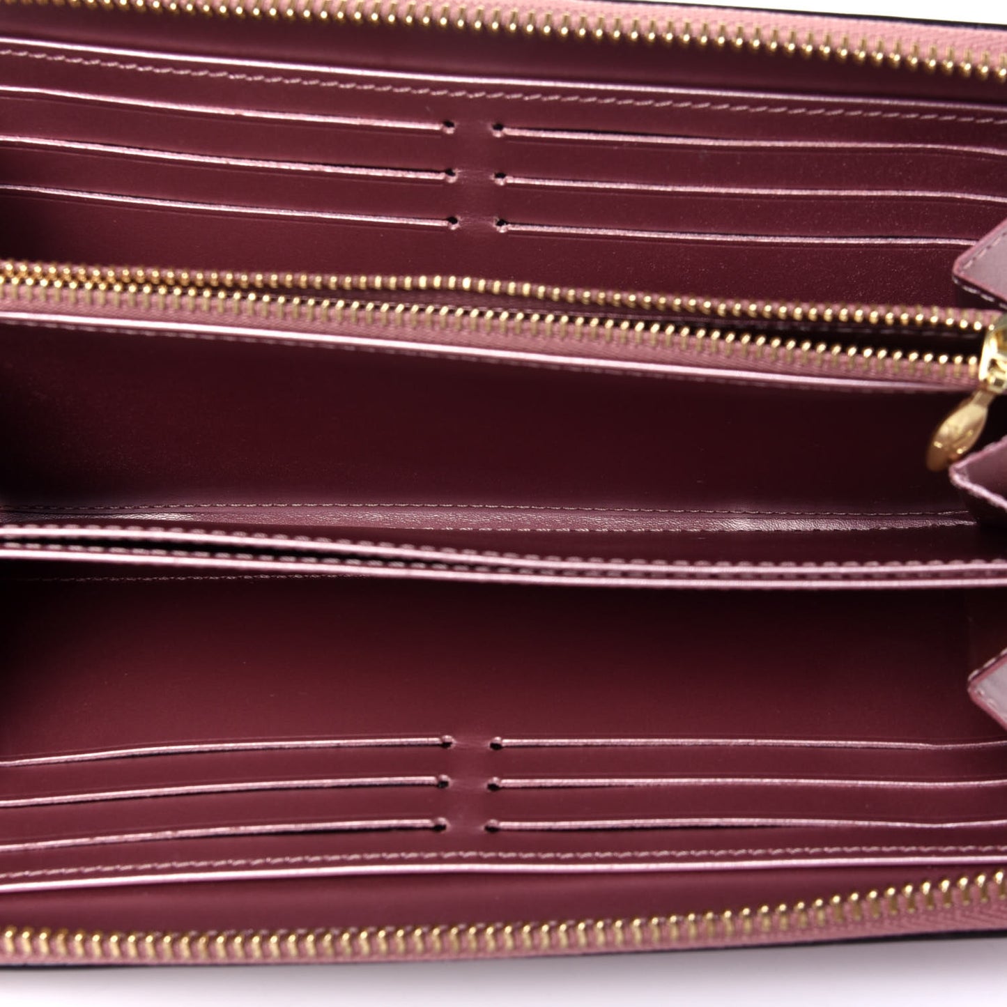 Vernis Zippy Wallet Metallic Pale Pink