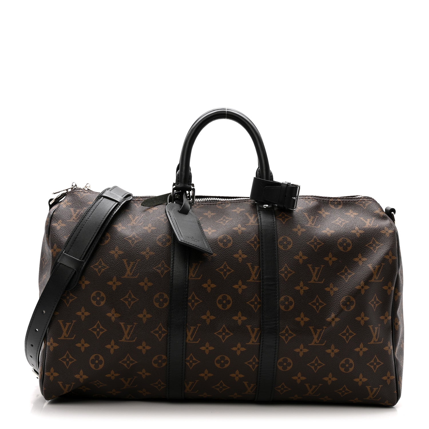 Louis Vuitton Monogram Macassar Keepall Bandouliere 45 1 of 11