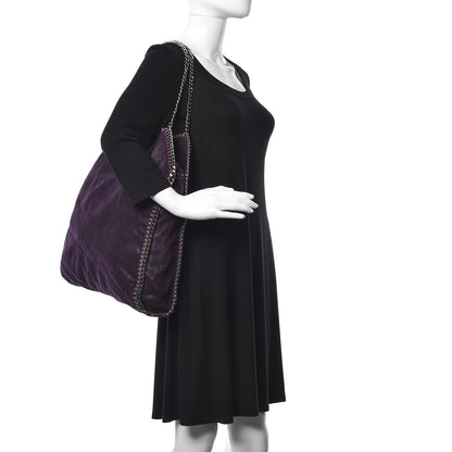 Stella McCartney Shaggy Deer Big Falabella Tote Purple 2 of 12