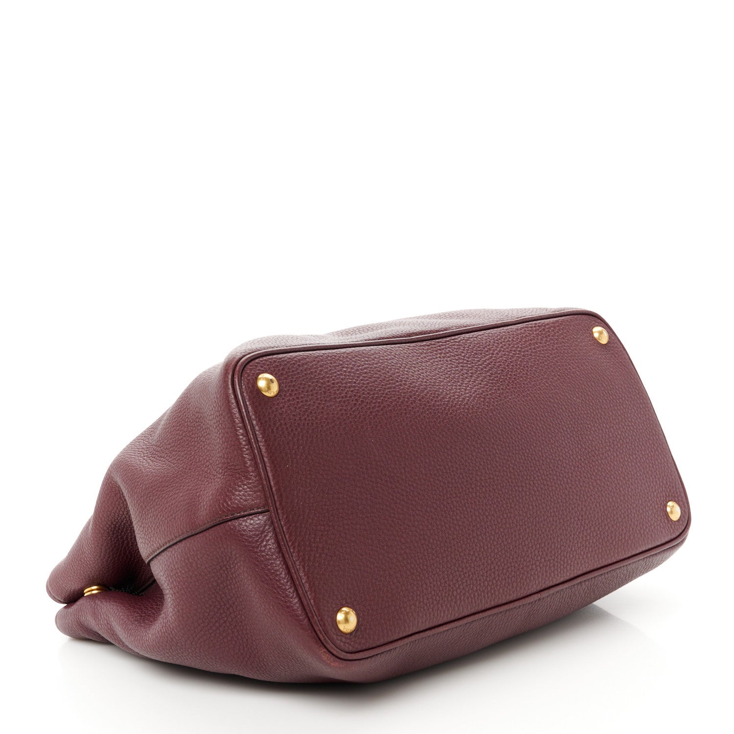 Prada Vitello Daino Tote Granato 4 of 13