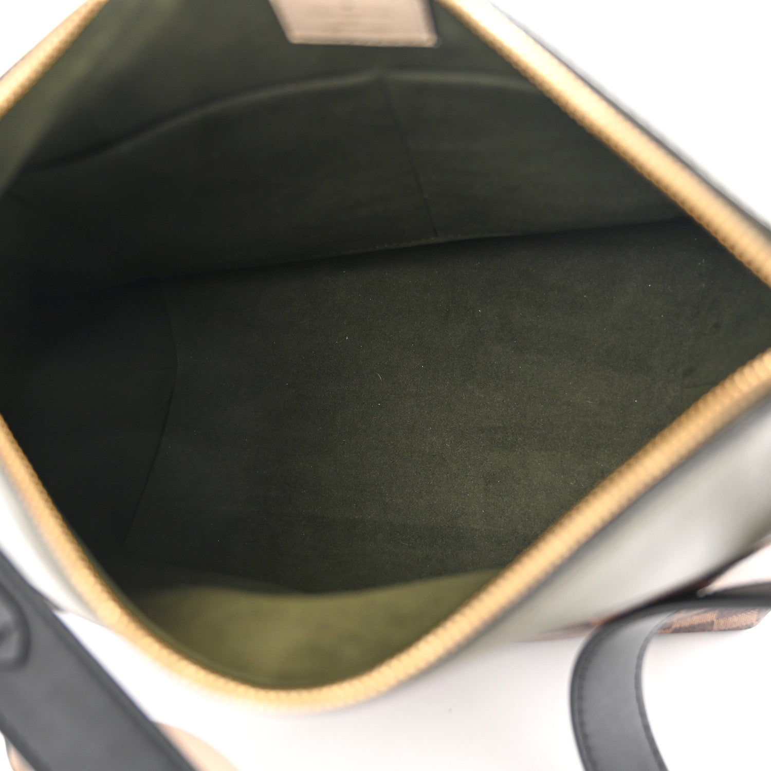 Louis Vuitton Damier Ebene Calfskin Maida Khaki 5 of 9