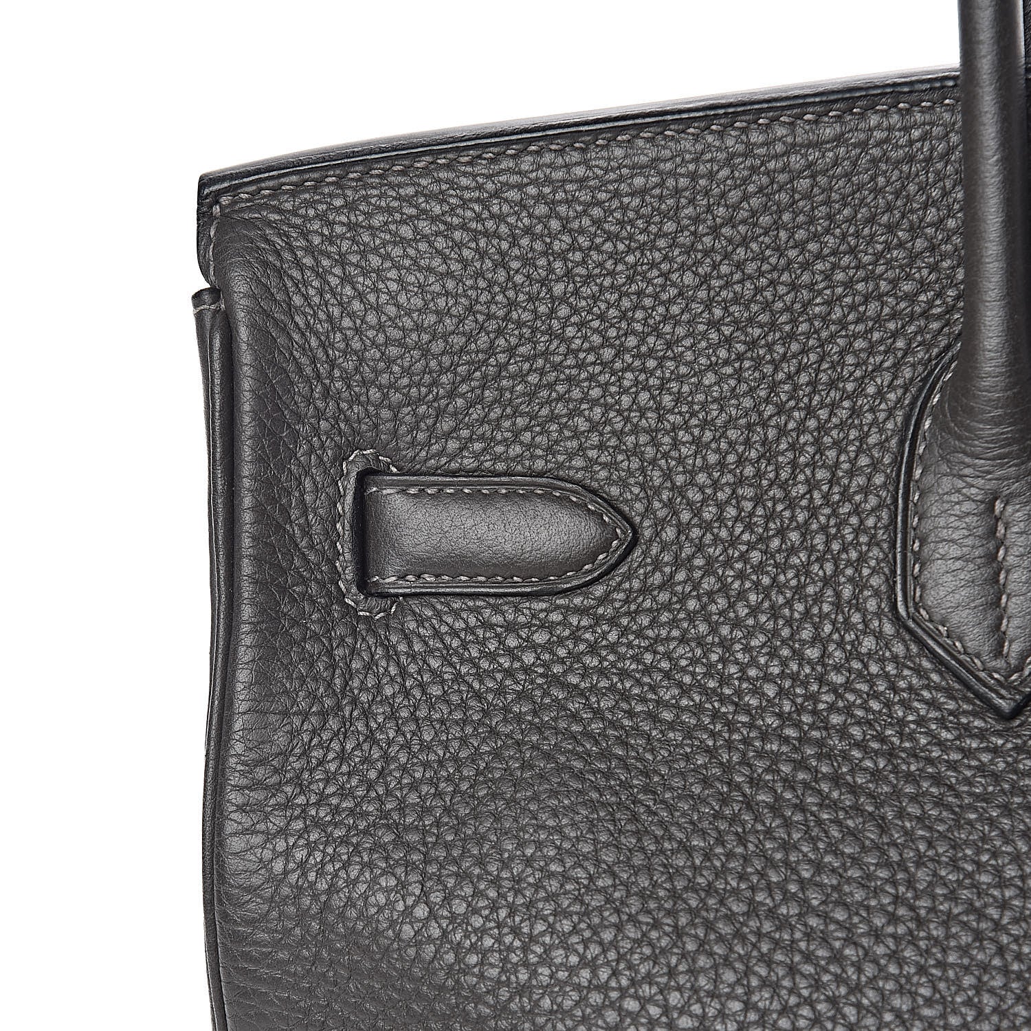 Hermes Taurillon Clemence Birkin 35 Graphite 26 of 37