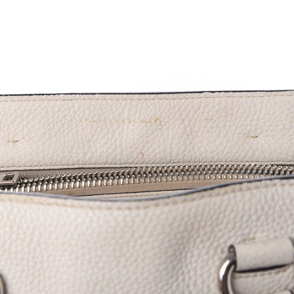 Prada Vitello Daino Top Handle Tote Bianco 7 of 12