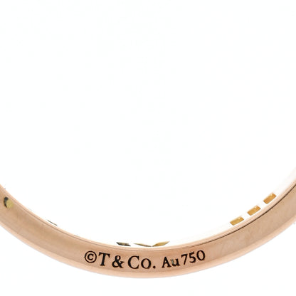 Tiffany 18K Rose Gold Diamond Atlas Pierced Ring 55 7.25 4 of 4