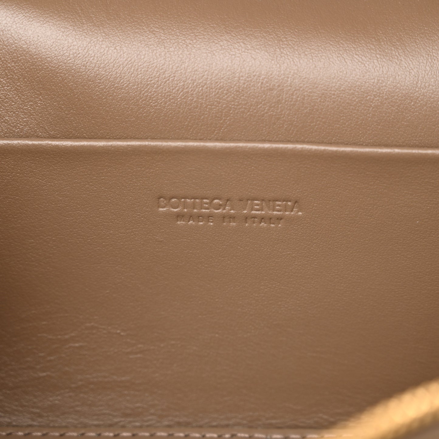 Calfskin Intrecciato Bang Bang Vanity Case Pinecone