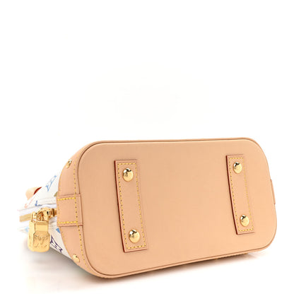 Louis Vuitton LV x TM Monogram Multicolor Alma BB White 4 of 9