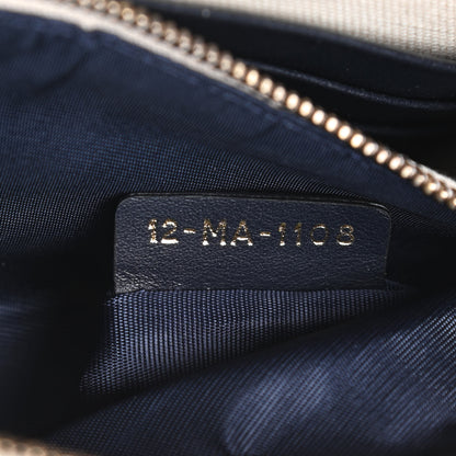 Christian Dior Oblique Saddle Chain Pouch Blue 7 of 10