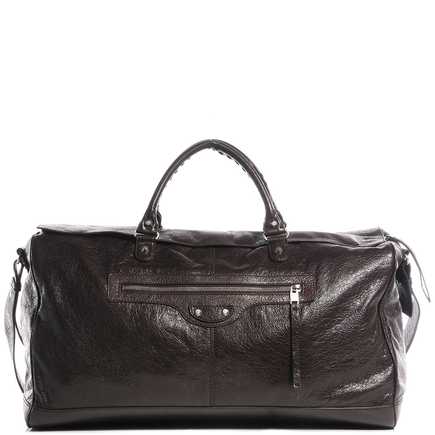 Balenciaga Agneau Squash S Duffel Bag Charbon 1 of 10