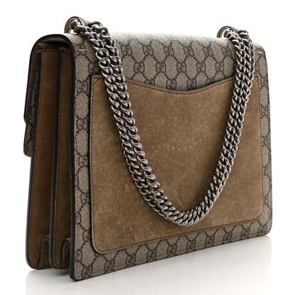 Gucci GG Supreme Monogram Shooting Star Embroidered Medium Dionysus Shoulder Bag Beige 3 of 12